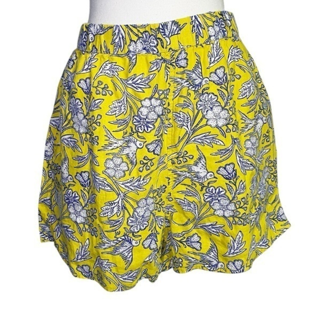 Universal Thread High Waist Yellow and Blue Shorts